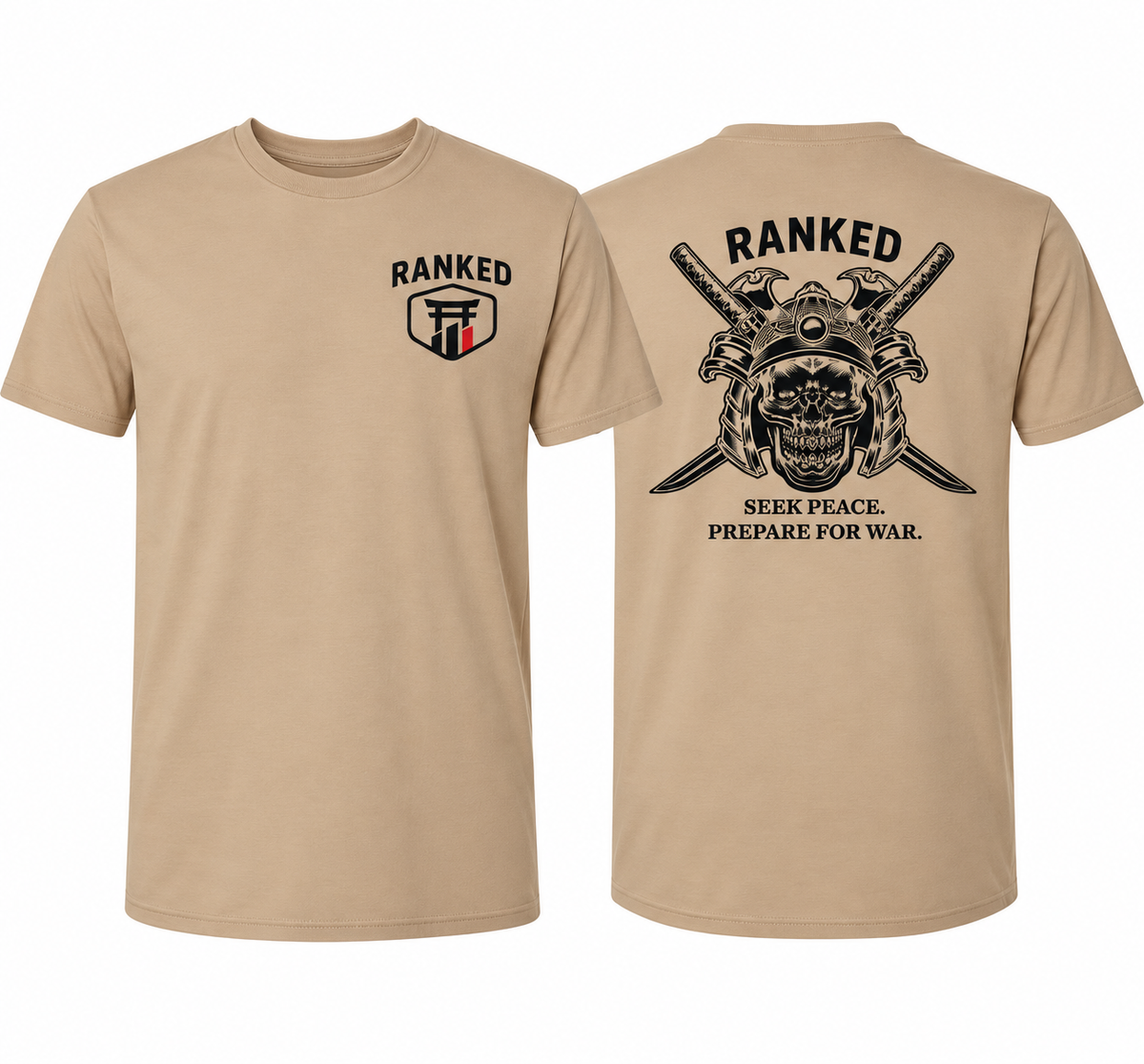 Ranked Adult T-Shirt - Samurai