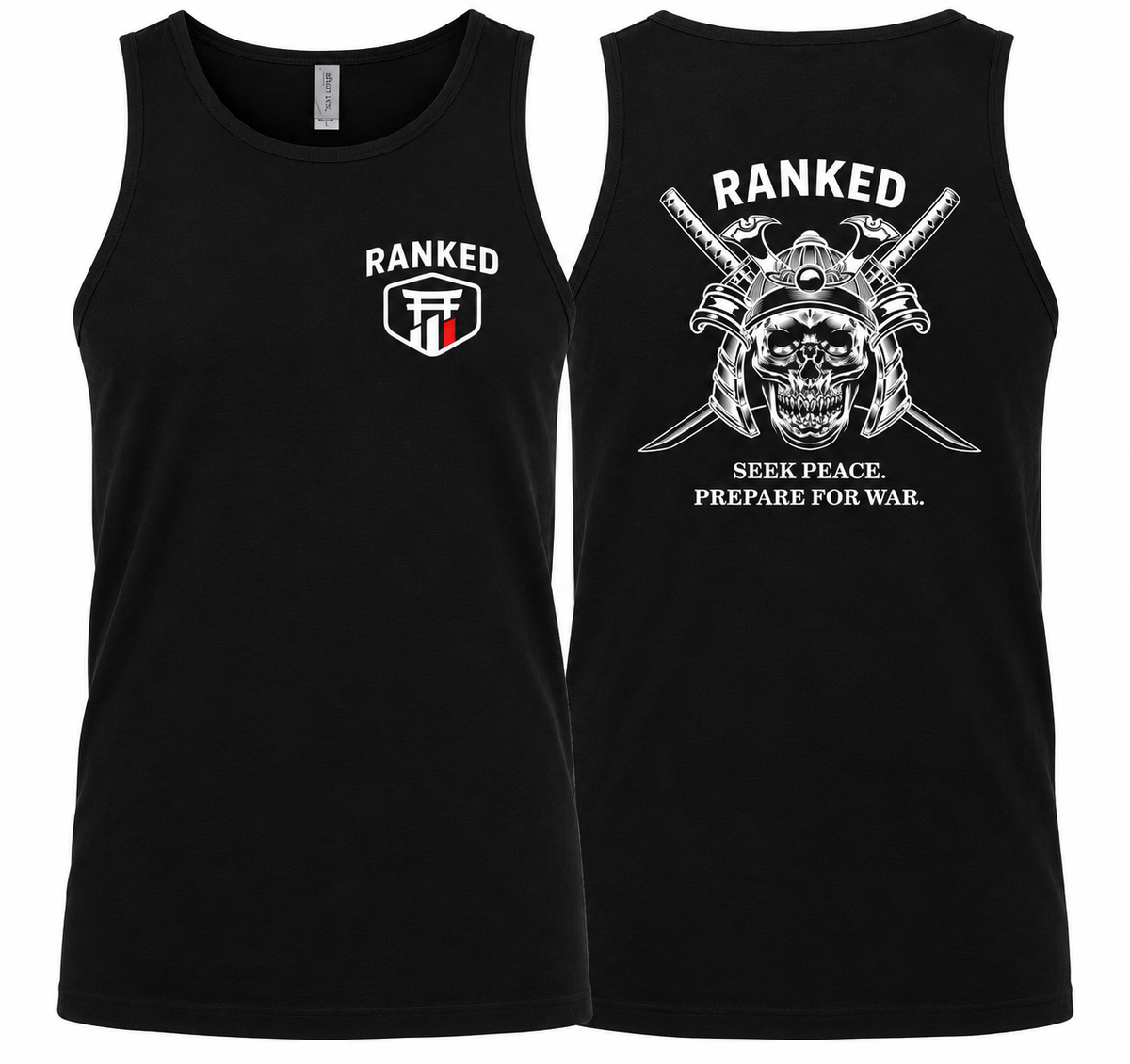 Ranked Mens's Tank Top - Samurai