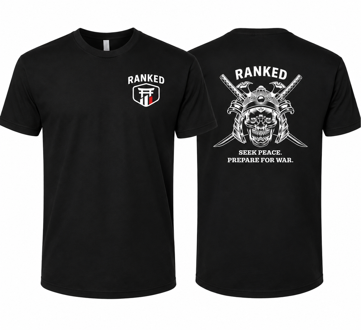 Ranked Adult T-Shirt - Samurai