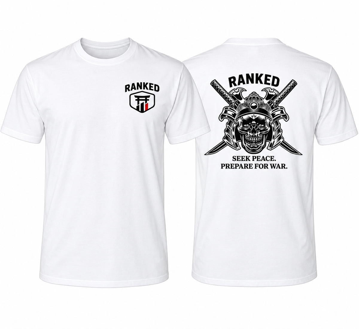 Ranked Adult T-Shirt - Samurai