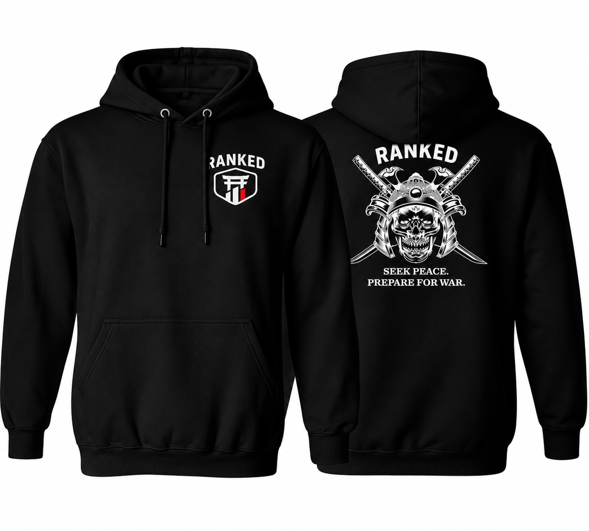 Ranked Sweater Hoodie - Samurai