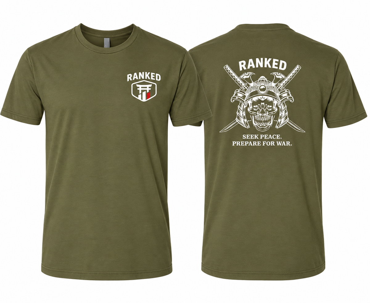 Ranked Adult T-Shirt - Samurai