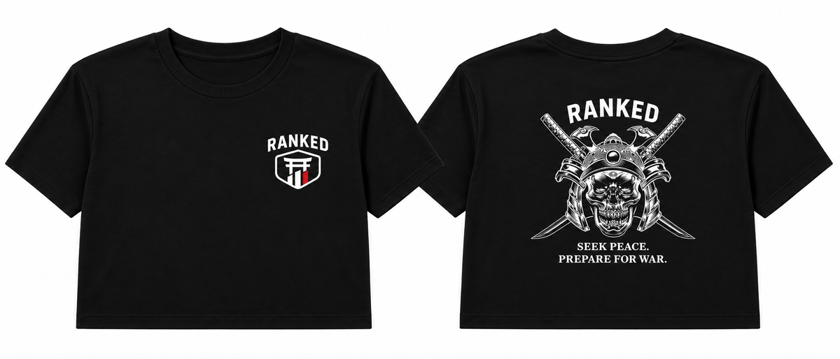 Women's Cropped Top - Samurai