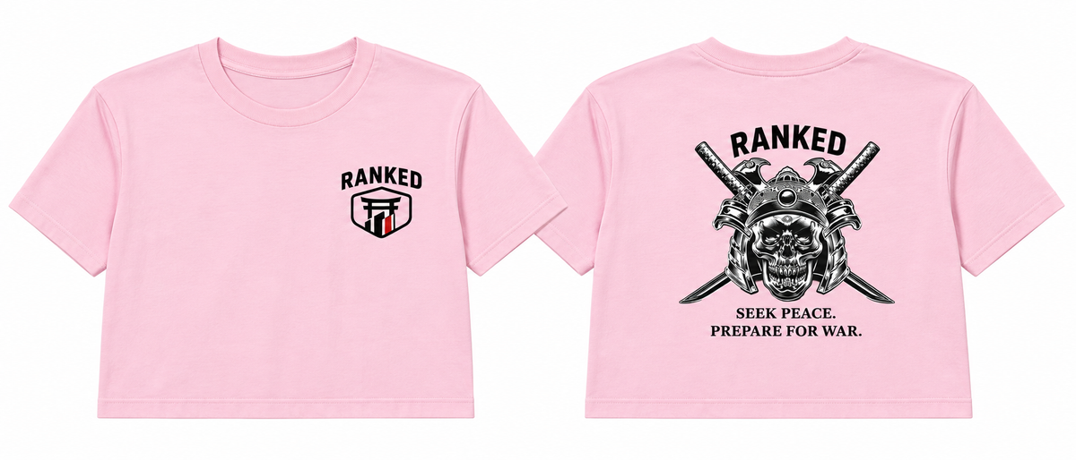 Women's Cropped Top - Samurai