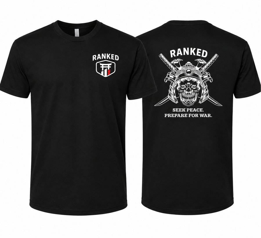 Ranked Adult T-Shirt - Samurai