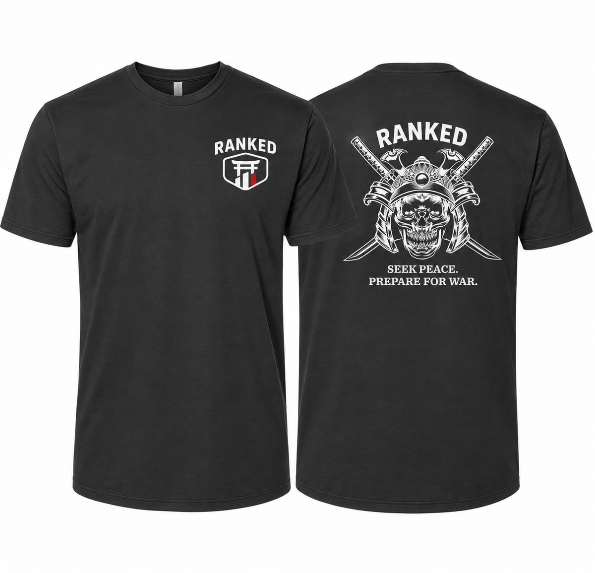 Ranked Adult T-Shirt - Samurai