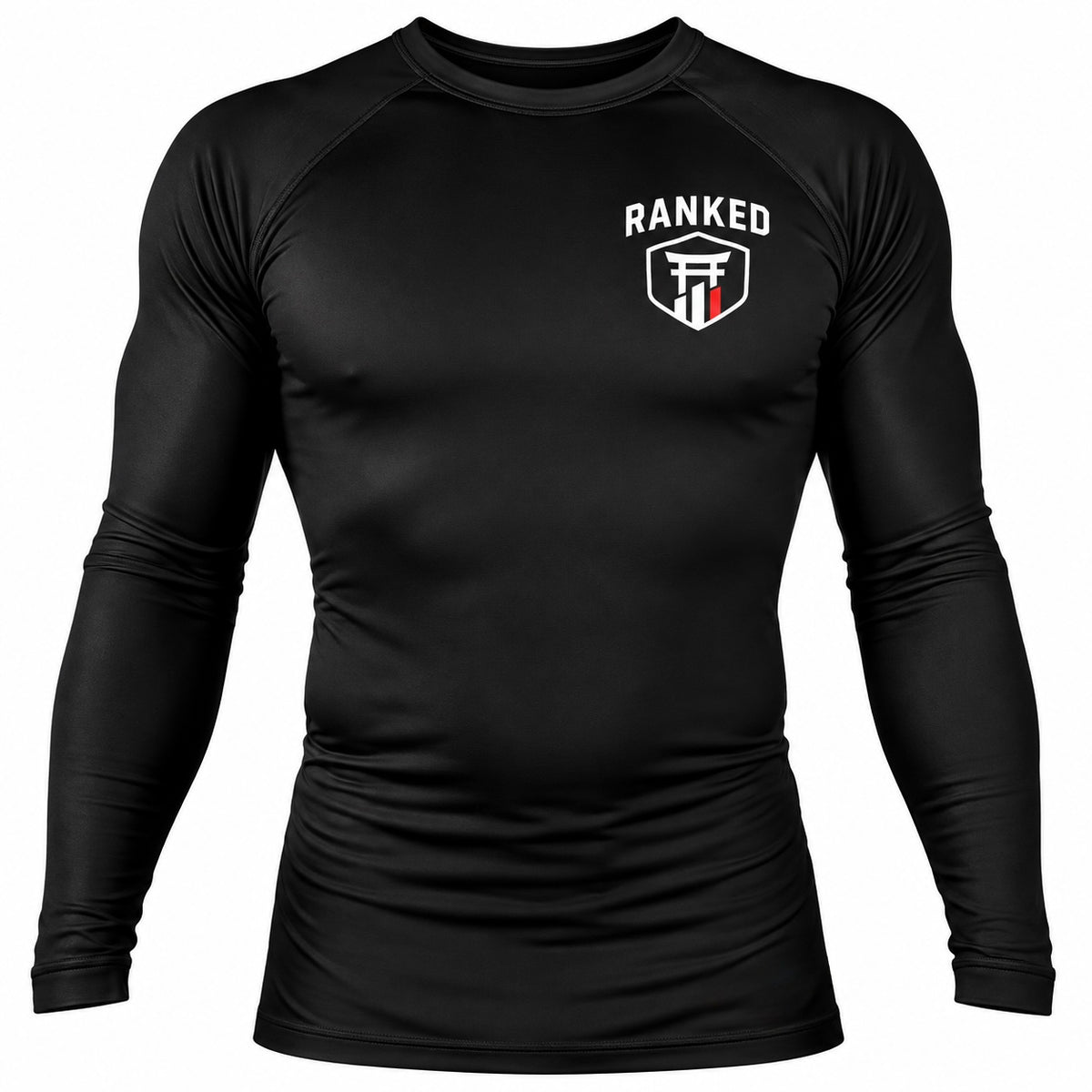 Ranked Adult and Kids Long Sleeve Rash Guard - Samurai