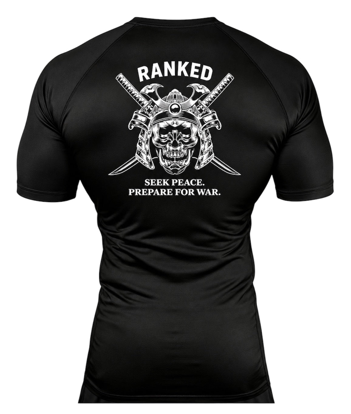 Ranked Short Sleeved Rash Guard - Samurai